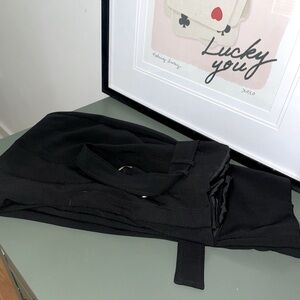 Express Black Dress Pants w/ Belt